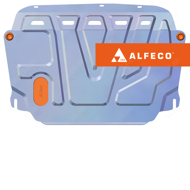 Защита  картера и КПП Hyundai Elantra IV (HD) 2006-2011 V-all , ALFeco, алюминий 4мм, арт. ALF1002al