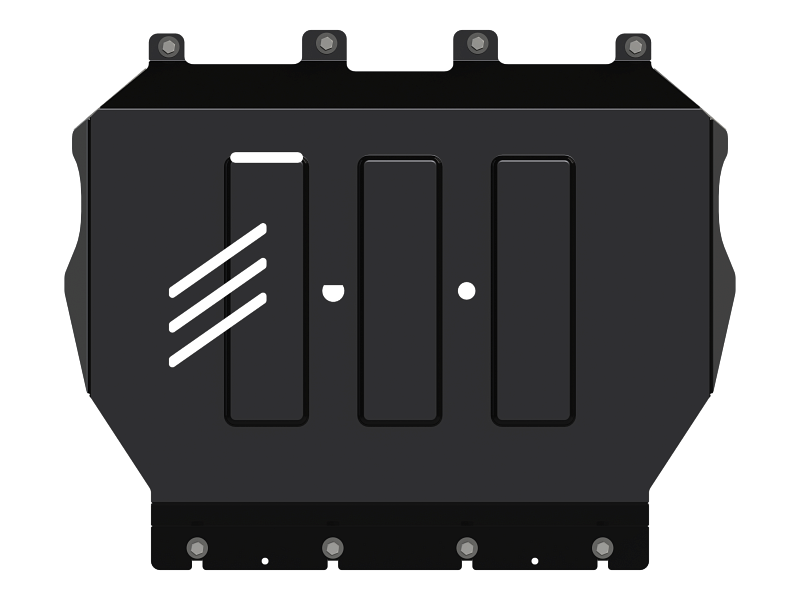 Защита картера для Mercedes-Benz GLC  2015 -, V-2,2 d АТ 4MATIC, Sheriff, сталь 2,5 мм, арт. 13.3244