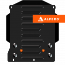 Защита  КПП Mitsubishi Pajero Mini II 1998-2012 V-0,7 , ALFeco, сталь 2мм, арт. ALF14411st