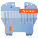 Защита  картера и КПП Mitsubishi Carisma 1995-2003 V-1,6 , ALFeco, алюминий 4мм, арт. ALF1439al