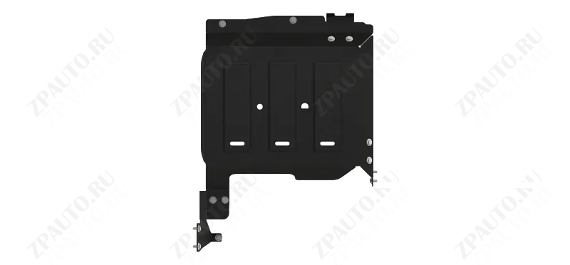 Защита РК для TOYOTA Land Cruiser 300  2021 - , V-3.3D AT FullWD, Sheriff, сталь 2,0 мм, арт. 24.5166