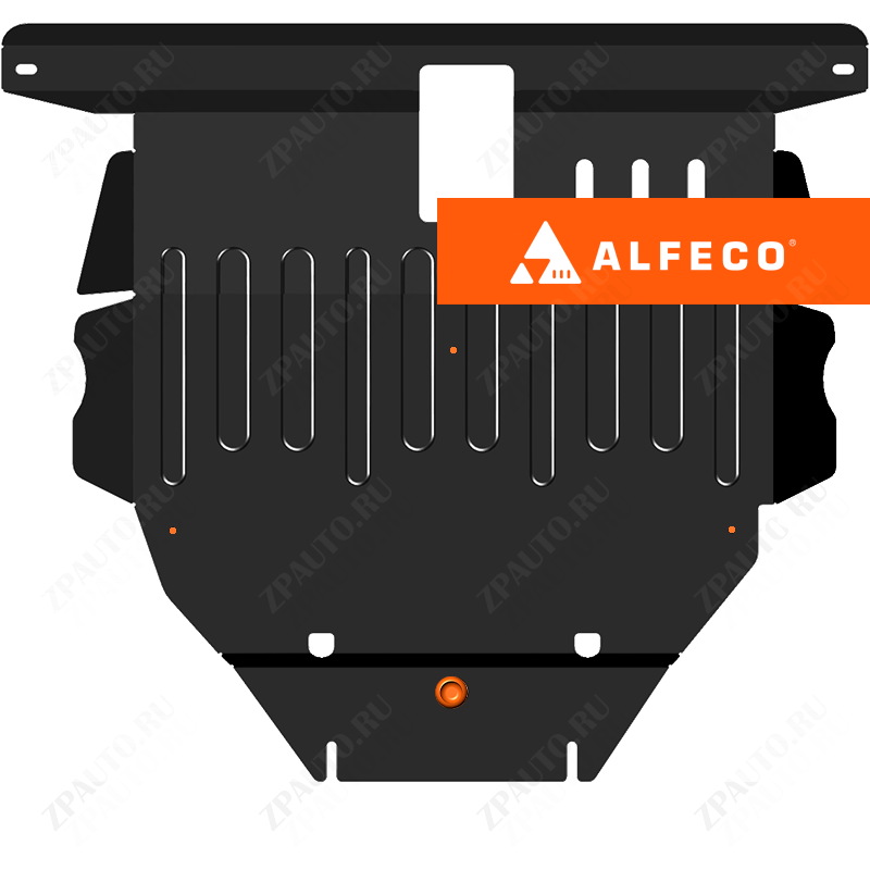 Toyota Corolla Fielder  (E140) 2007-2012 V-1,5 FWD защита картера и КПП, ALFeco, сталь, 2 мм, арт. ALF2406st-5