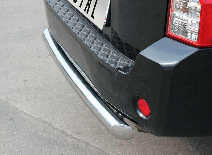Защита заднего бампера d76 для Nissan Pathfinder 2010, Slitkoff NNZ-000354