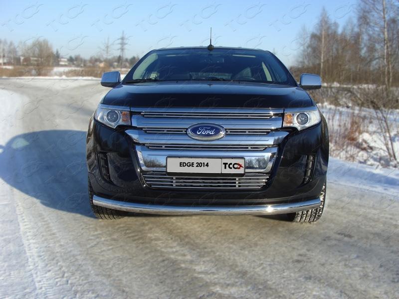 Решетка радиатора нижняя 12 мм для автомобиля Ford Edge 2014-2015 TCC Тюнинг арт. FOREDG14-10