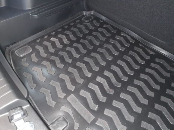 Ковер багажный модельный (высокий борт) для Kia Soul (SK3) (2019-) , нижний, Элерон, арт. 70857