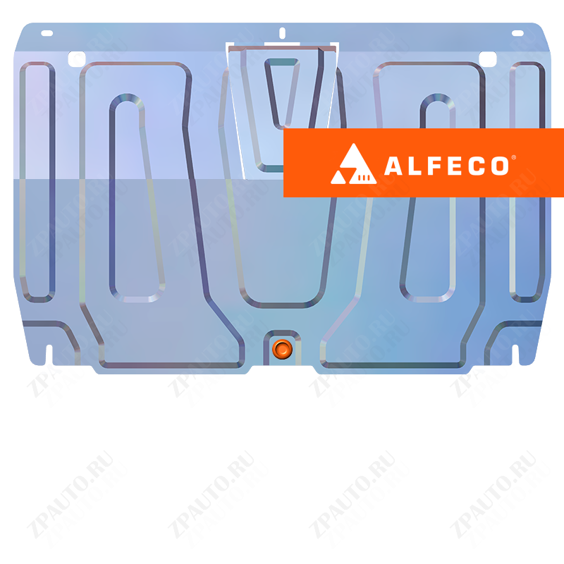 Jetour X70  2024- V-1,5  6DCT FWD защита картера и КПП, ALFeco, алюминий, 4 мм, арт. ALF7001al-3