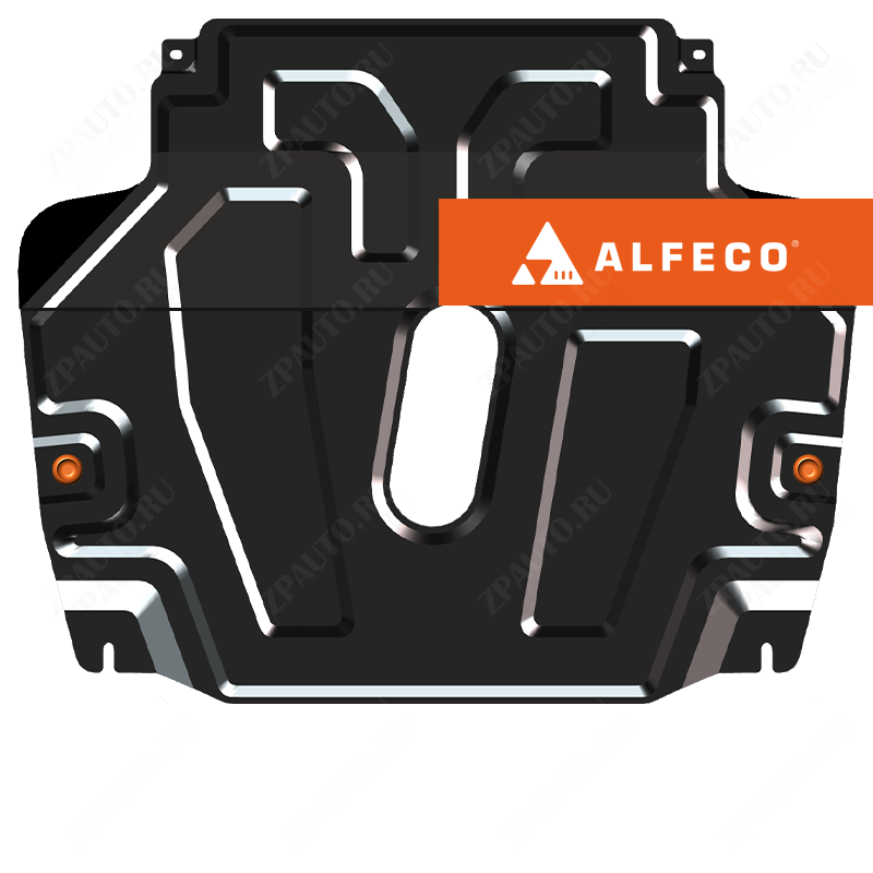 Защита  картера и КПП Chevrolet Aveo T300 2011-2015 V-all , ALFeco, сталь 2мм, арт. ALF0315st