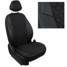 Чехлы для KIA K5 с 20г., Алькантара ромб, (Черный + Черный), Autopilot арт. ki-fgwgh4-kk5-chch-ar
