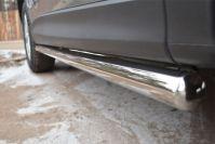 Защита порогов d57 вариант 3 для Mazda CX-5 2011, Slitkoff M5T-0011357