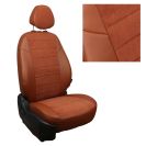 Чехлы для KIA K5 с 20г., Алькантара, (Коричневый + Коричневый), Autopilot арт. ki-fgwgh4-kk5-koko-a