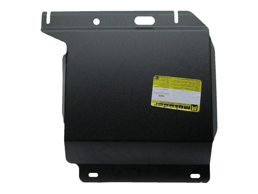 Защита двигателя, пер. дифф., кпп, радиатора стальная Motodor для Jeep Grand Cherokee 4 WK2 2010-2013 (3 мм, сталь), 15205