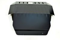 Защита  картера и КПП Volkswagen Caravelle (T4) 1990-2003 V-2,0;3,2;1,9d;2,5D , ALFeco, сталь 2мм, арт. ALF2621st