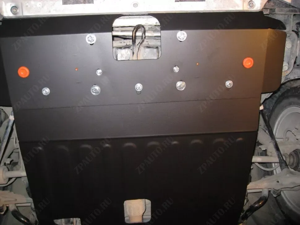 Защита  картера и кпп  для Rover 25 1999-2005  V-1,6 , ALFeco, сталь 2мм, арт. ALF4101st