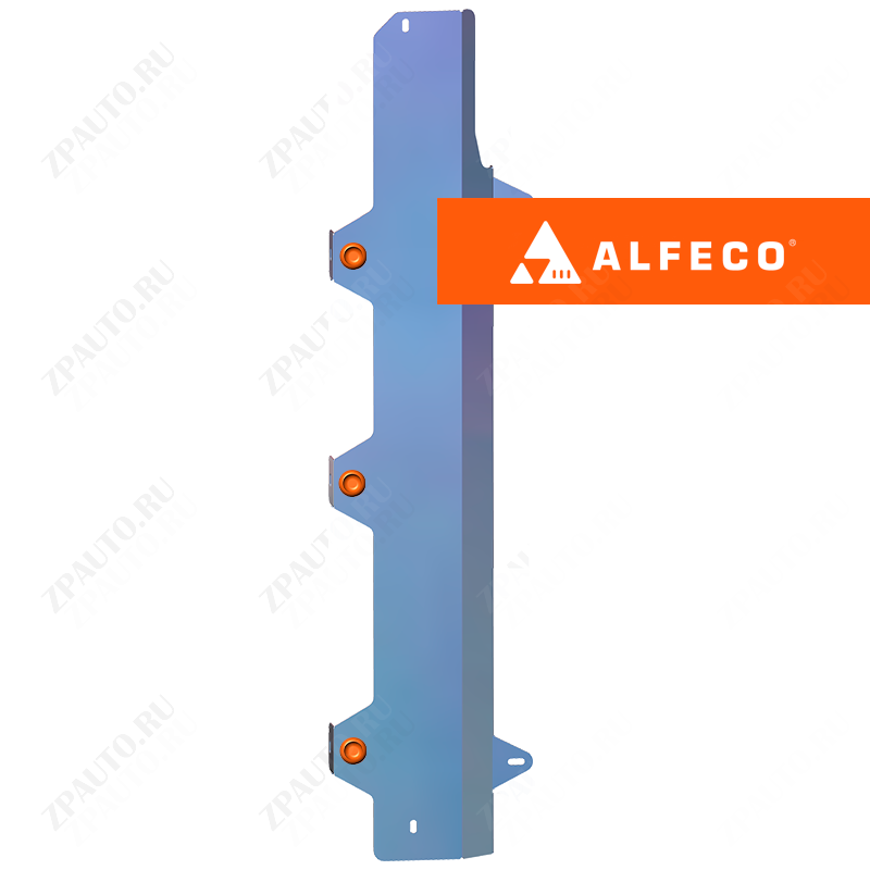 Защита  топливопровода Nissan Terrano 2014-2016 V-1,6;2,0 2WD/4WD , ALFeco, алюминий 4мм, арт. ALF1806al