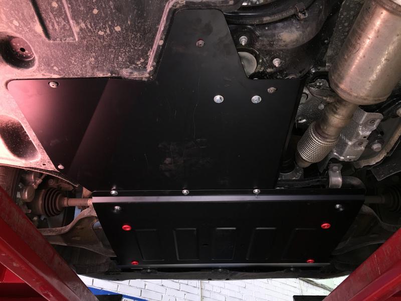 Защита картера и КПП для Mercedes-Benz V-Klass  2014 - , V-2,2  CDI АТ 4WD, Sheriff, сталь 2,0 мм, арт. 13.4562