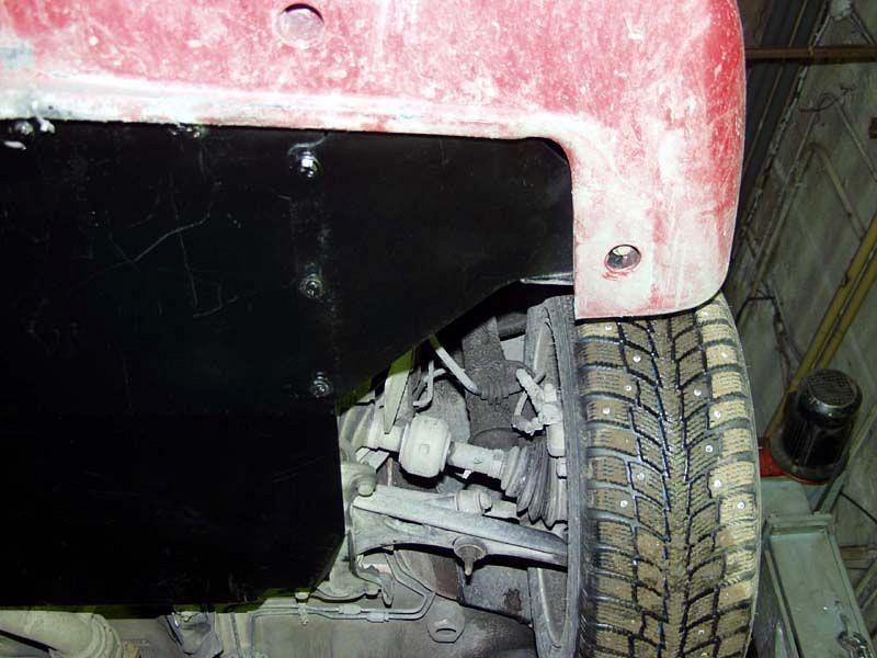 Защита картера и КПП для ALFA ROMEO 146  1994 - 2001, V-2,0 16V, Sheriff, сталь 2,0 мм, арт. 01.0512