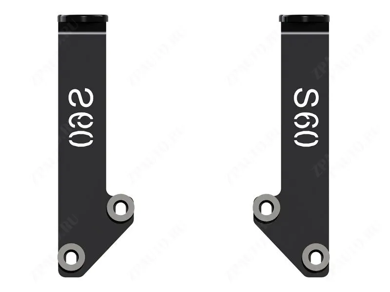 Защита радиатора для VOLVO S 60  2014 - 2018, V-, Sheriff, сталь 4 мм, арт. 25.3222