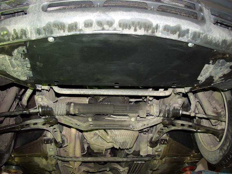 Защита картера для BMW 3 Series  1990 - 2000, V-1,6; 1,8; 2,0; 2,3; 2,5; 2,8; 3,0, Sheriff, сталь 2,0 мм, арт. 03.0264