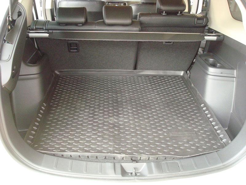 Ковер в багажник для Mitsubishi Outlander 2012- с органайзером, Петропласт PPL-20732118