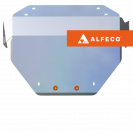 Защита  картера BMW 7-й серии E32 1986-1995 V-3,0; 3,5; 4,0; 5,0 , ALFeco, алюминий 4мм, арт. ALF3403al-1