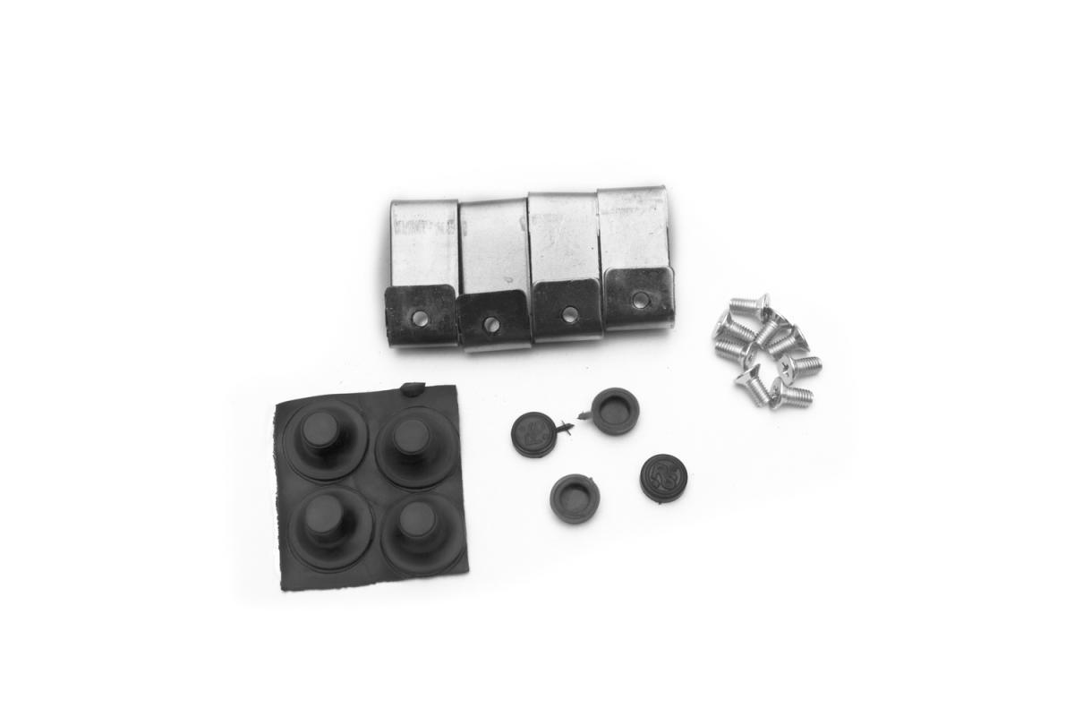 Дефлектор капота (ЕВРО крепеж) SKODA FABIA II 2007-2010 хэтчбек