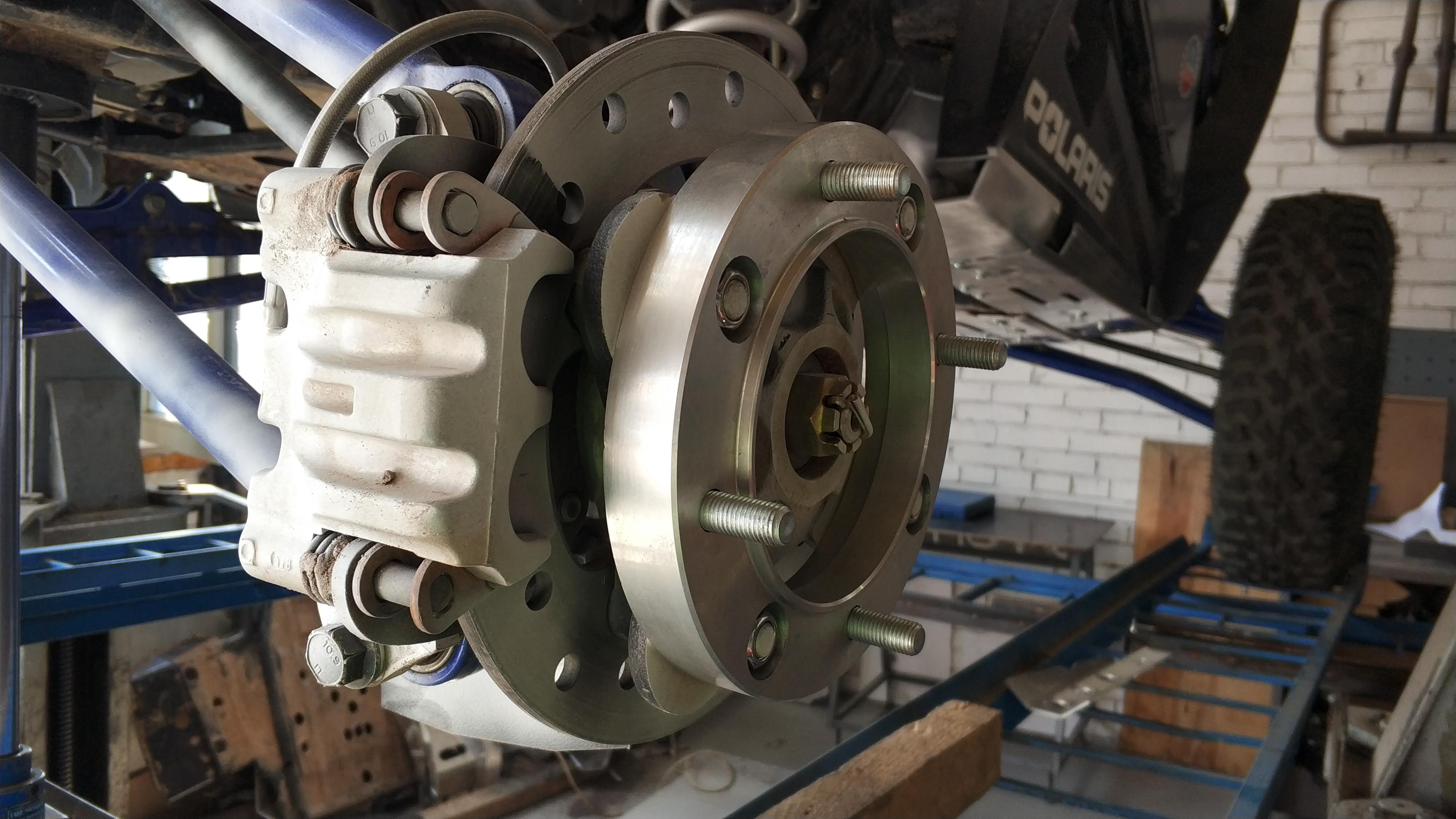 Проставки ступичные 4х156/1"/M12 RZR , STORM, арт. MP 0208