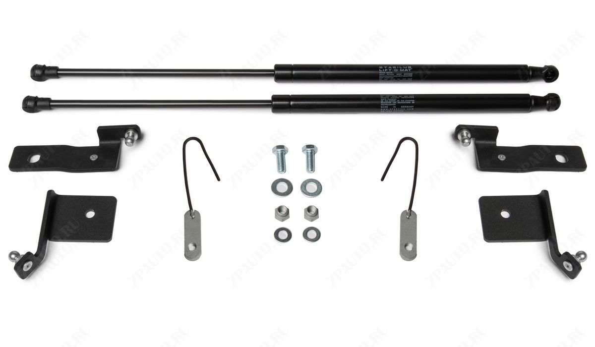 Амортизаторы капота АвтоУпор (2 шт.) Mitsubishi L200 (2018-), Rival, арт. UMIL20031