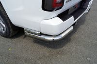 Защита задняя (уголки двойные) 76,1/42,4 мм Great Wall POER KINGKONG 2023- арт. GRWALPOERKK23-44