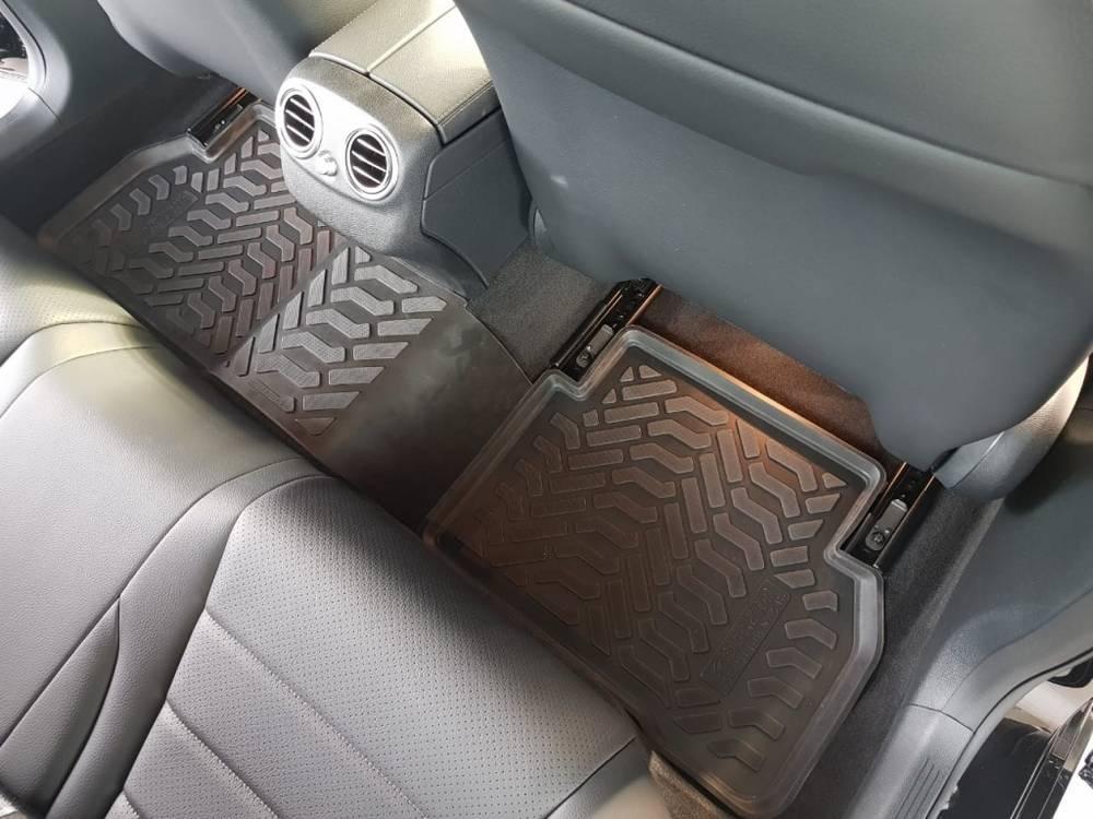 Ковры салонные модельные высокий борт 3D с подпятником для Mercedes-Benz E W213 2016-, Элерон 62545