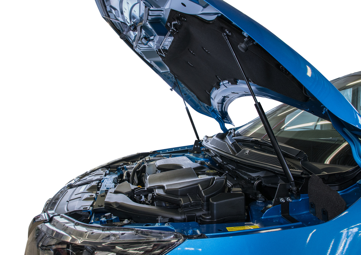 Амортизаторы капота АвтоУПОР (2 шт.) Nissan Qashqai российской сборки (2014-2019; 2019-), Rival, арт. UNIQAS022