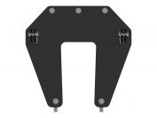 Площадка для крепления снегового отвала для YAMAHA Viking  2014-16, сталь 5 мм, STORM, арт. MP 0147