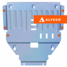 Защита  картера и КПП MB CLA (C117) 2013-2019 V-1,6T;2,0T , ALFeco, алюминий 4мм, арт. ALF3614al-2
