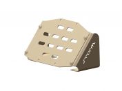 Вынос радиатора (черный) для YAMAHA Grizzly 700/550 2007-14, алюминий 4 мм, STORM, арт. MP 0130