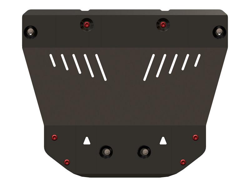 Защита картера и КПП для RENAULT Laguna  2007 - 2015, V-2,0 АТ, Sheriff, сталь 2,0 мм, арт. 18.2416