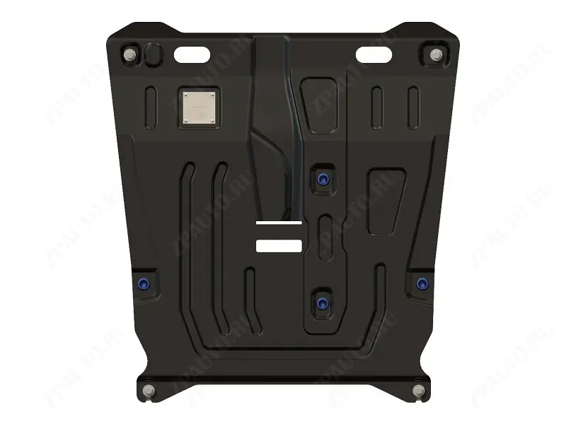 Защита картера и КПП для MITSUBISHI Lancer   2 wd, маленький пыльник  2008-, V-, Sheriff, сталь 1,8 мм, арт. 14.1529