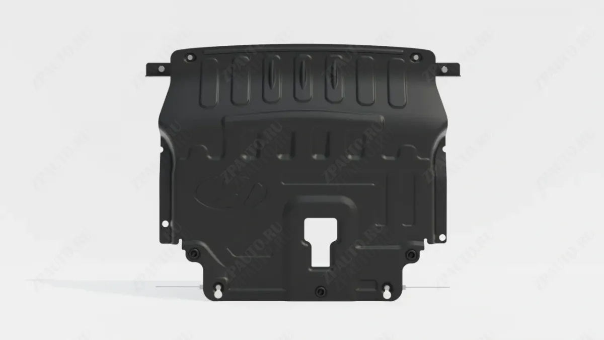 Защита картера и КПП для HYUNDAI Creta  2021 - V-1,6 АТ; 2,0 AT, MT; FWD, Full WD, Sheriff, сталь 2,0 мм, арт. 10.4896