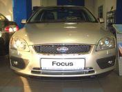 Защита передних фар серебристые FORD FOCUS 2005-2007