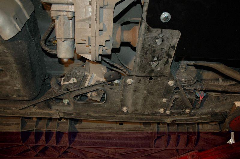 Защита топл. бака для CHEVROLET Trail Blazer                      2001 - 2012, V-4.2, Sheriff, сталь 2,5 мм, арт. 04.1770