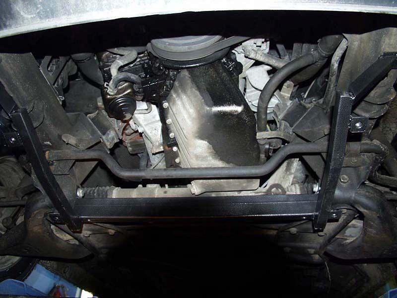 Защита картера для VOLKSWAGEN LT- 35  1996 - 2000, V-2.5, Sheriff, сталь 2,0 мм, арт. 26.0380