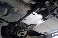 Защита  абсорбера для Ford Focus III 2011-2019  V-all , ALFeco, алюминий 4мм, арт. ALF0728al