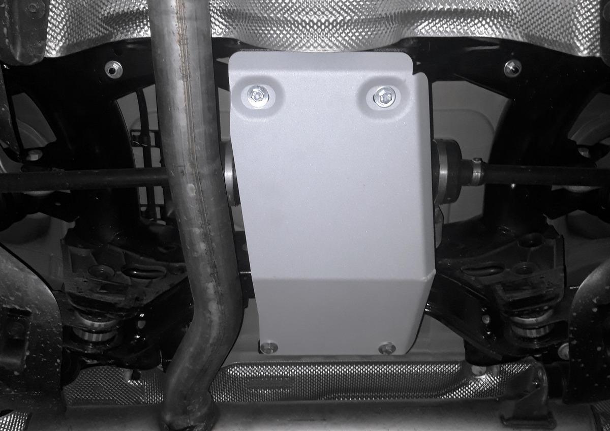 Защита редуктора Rival для BMW X3 G01 (xDrive20i) 2017-н.в., алюминий 3 мм, с крепежом, 333.0543.1