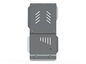 Защита КПП и РК для TOYOTA Land Cruiser   90 - для 0867, 1311 5ти дверн. 1996 - 2001, V-3,0 TD; 3,0 D; 4D, Sheriff, алюминий 5 мм, арт. 24.1312