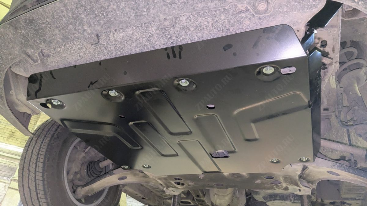 Защита картера и КПП для FORD Transit Custom China Market 2023 - V-2.0 AT FrontWD, Sheriff, сталь сталь 2,5 мм, арт. 08.6481