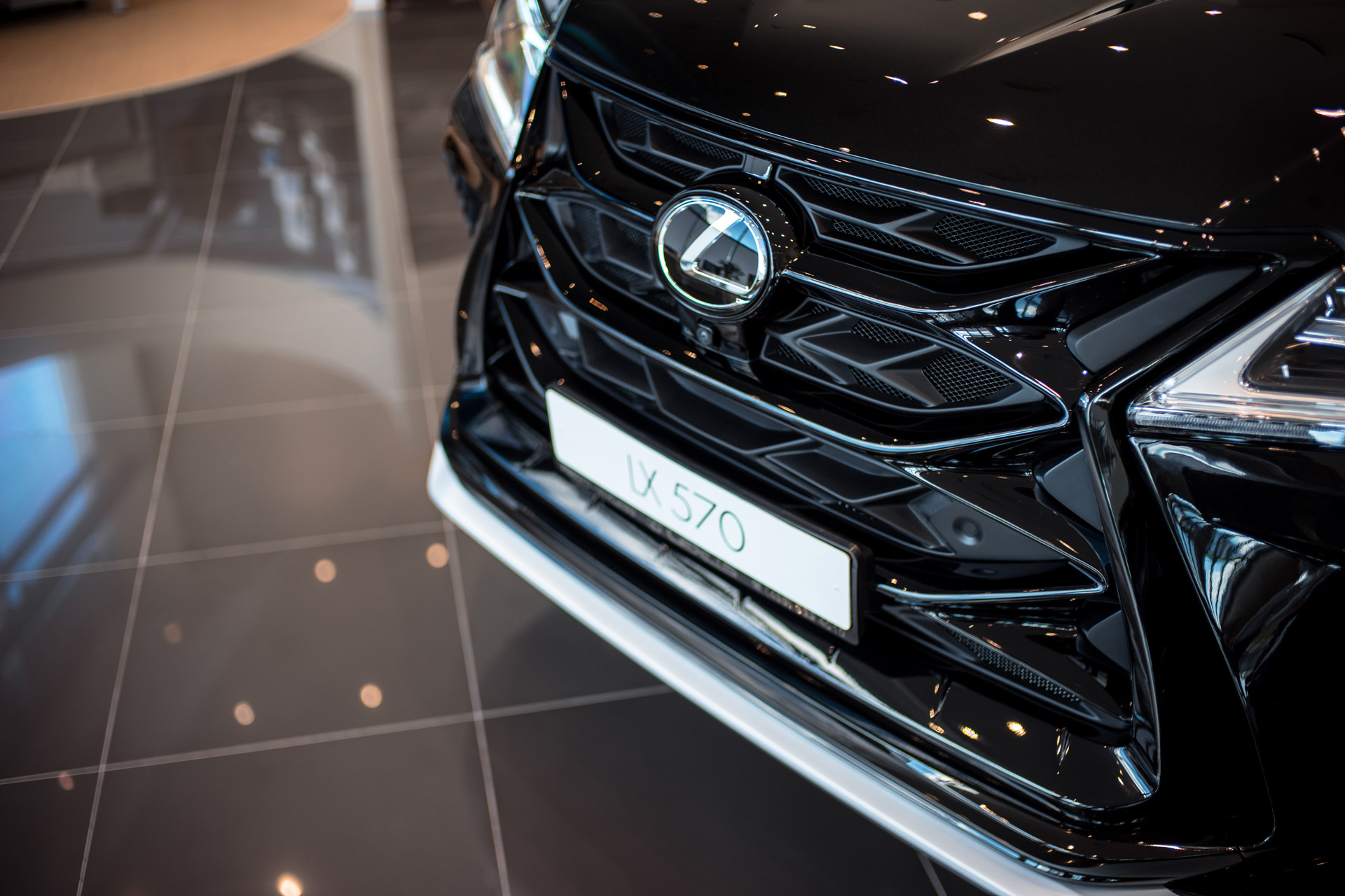 Решетка радиатора в сборе для бампера MTR Design Lexus LX 2015-2022, MTR, арт. MTR-J201-160145