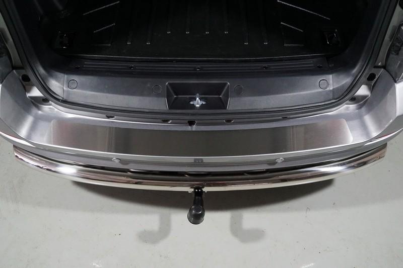 Накладка на задний бампер (лист шлифованный) для автомобиля Haval H5 2020- TCC Тюнинг арт. HAVH520-08