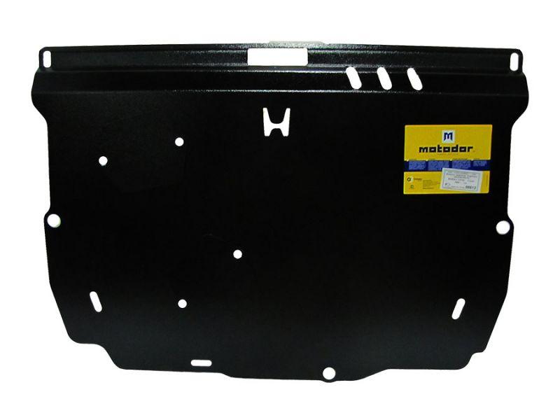 Защита двигателя, кпп стальная Motodor для Honda Civic VIII (sedan) 2005-2012 (2 мм, сталь), 00812