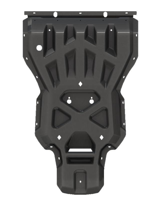 36.06K ЗАЩИТА КАРТЕРА ДВИГАТЕЛЯ, КПП и РК PORSCHE CAYENNE V-3.0 бензин (2021-) (КОМПОЗИТ 8 ММ)