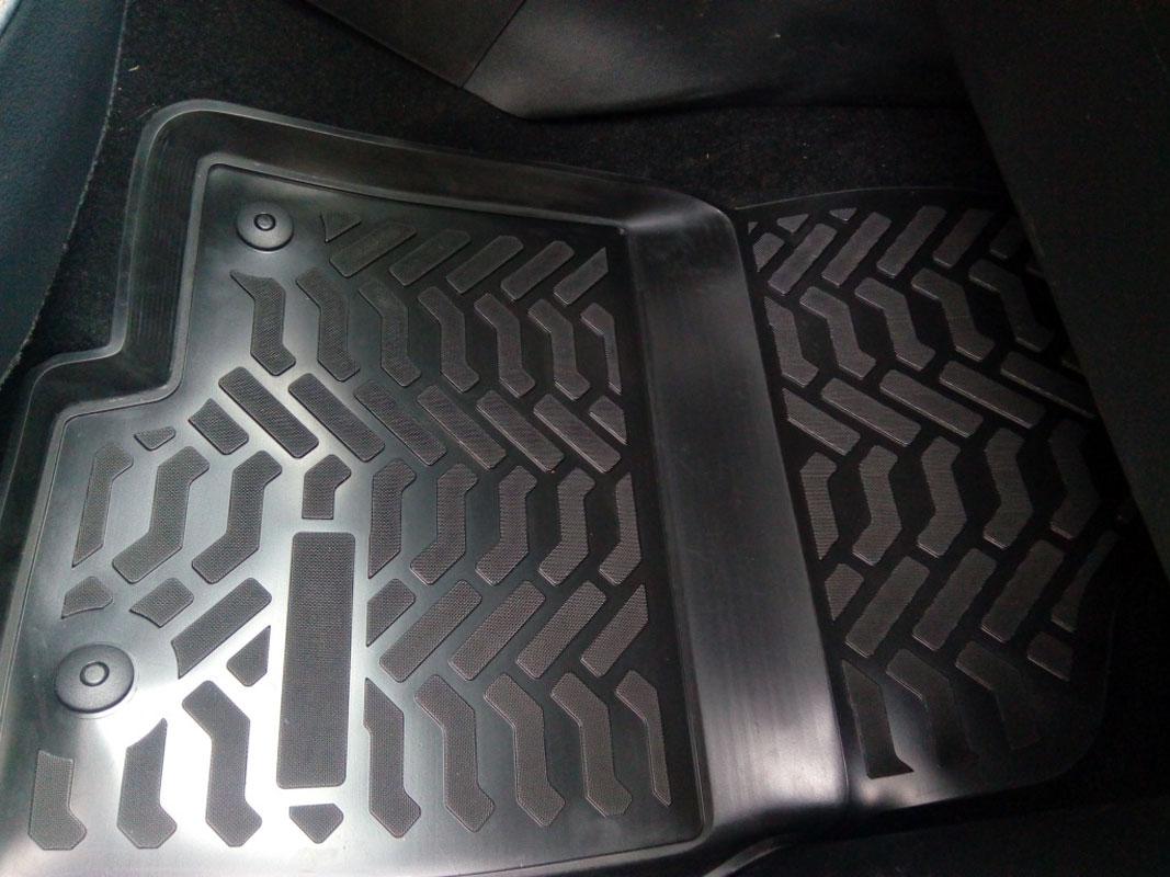 Ковры салонные модельные высокий борт 3D с подпятником для Mazda CX-5 II 2017-, Элерон 60923