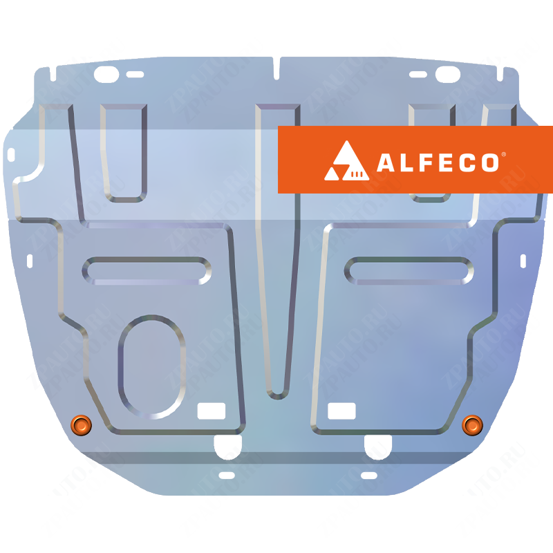 Защита  картера и КПП (большая) Chery Tiggo 8 Pro 2021- V-1,6T;2,0T , ALFeco, алюминий 4мм, арт. ALF0218al-4