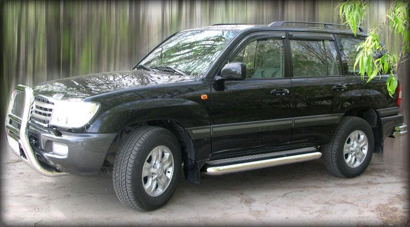 Пороги лист d-101.6  для Lexus GX 470, Технотек LX_6